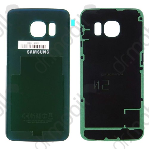 Akkufedél Samsung Galaxy S6 EDGE (SM-G925F) hátlap zöld GH63-10283E